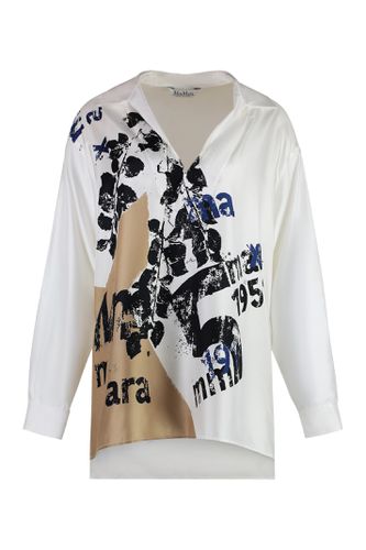 Formica Printed Twill Blouse - Max Mara - Modalova