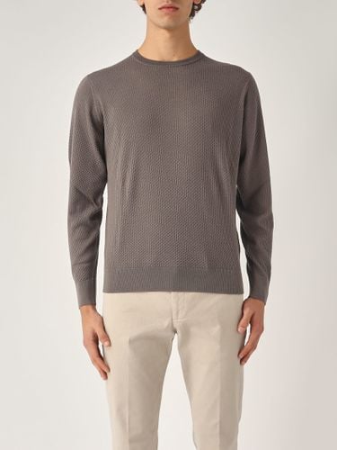 Girocollo Manica Lunga Sweater - Filippo De Laurentiis - Modalova