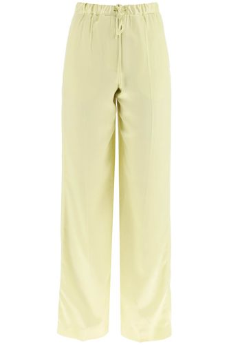 Jil Sander Satin Wide Leg Pants - Jil Sander - Modalova