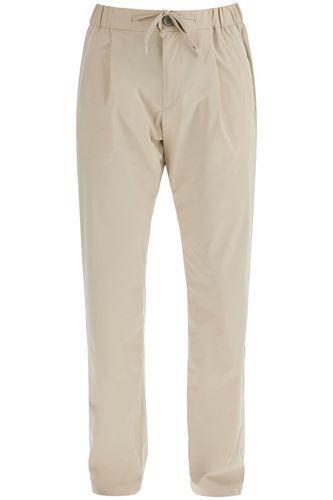 Herno Beige Nylon Straight Pants - Herno - Modalova