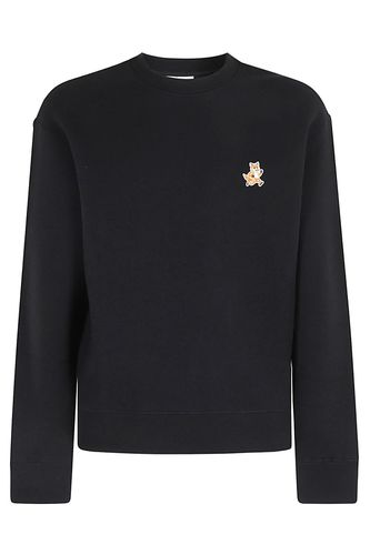 Speedy Fox Patch Comfort Sweatshirt - Maison Kitsuné - Modalova