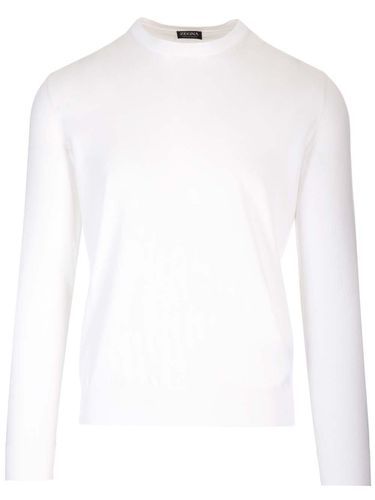 Zegna Crewneck Knitted Jumper - Zegna - Modalova