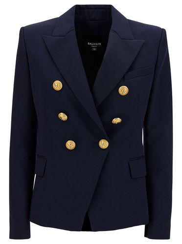 Balmain Wool Jacket - Balmain - Modalova