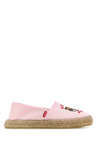 Pink Canvas Lucky Tiger Espadrilles - Kenzo - Modalova