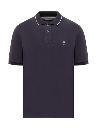 Brunello Cucinelli Polo With Logo - Brunello Cucinelli - Modalova