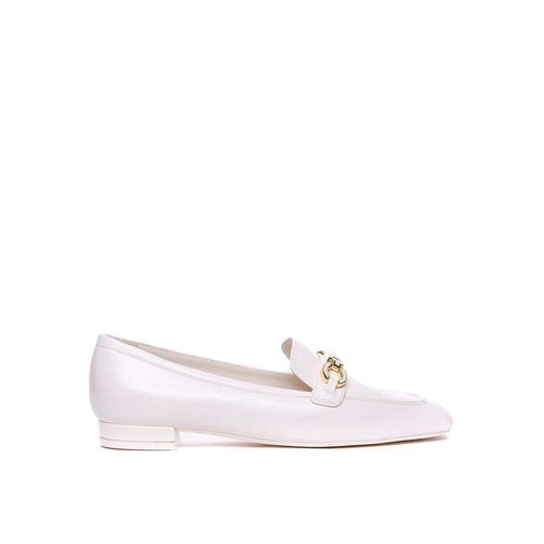 Signature Square Leather Loafers - Stuart Weitzman - Modalova