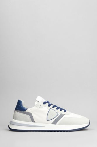 Tropez 2.1 Sneakers In Suede And Fabric - Philippe Model - Modalova