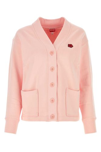 Kenzo Pink Stretch Cotton Cardigan - Kenzo - Modalova