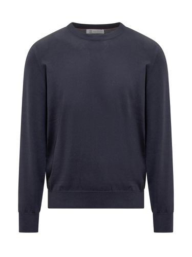 Dark Cotton Knitwear - Brunello Cucinelli - Modalova