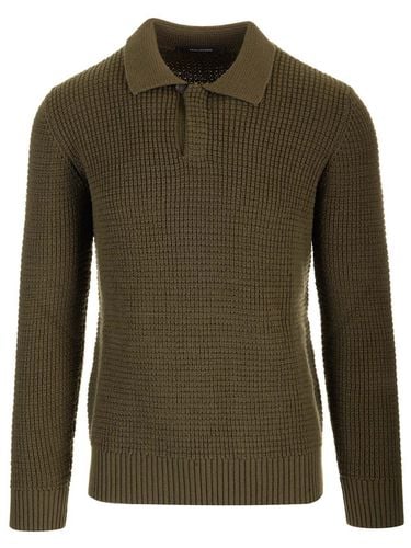 Tagliatore Wool Polo Shirt - Tagliatore - Modalova