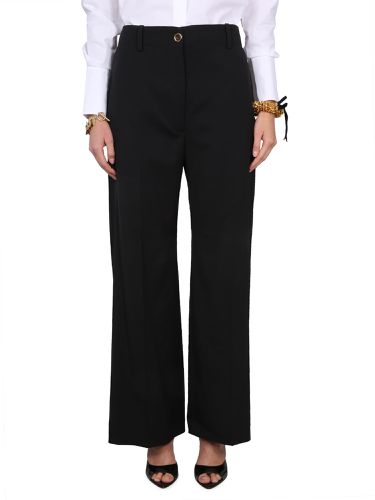 Patou Black Virgin Wool Pants - Patou - Modalova