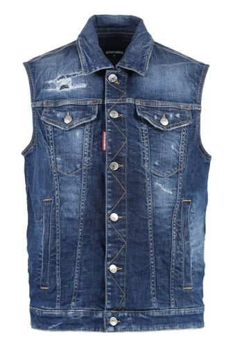 Dsquared2 Dan Denim Vest - Dsquared2 - Modalova