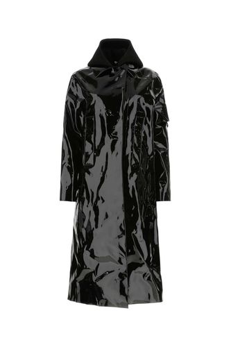 Black Fabric Paint Rain Coat - 1017 ALYX 9SM - Modalova