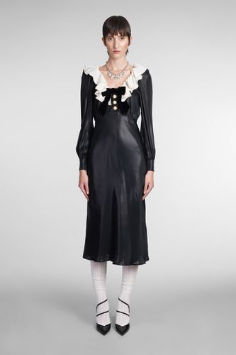 Glossy Midi Dress - Alessandra Rich - Modalova