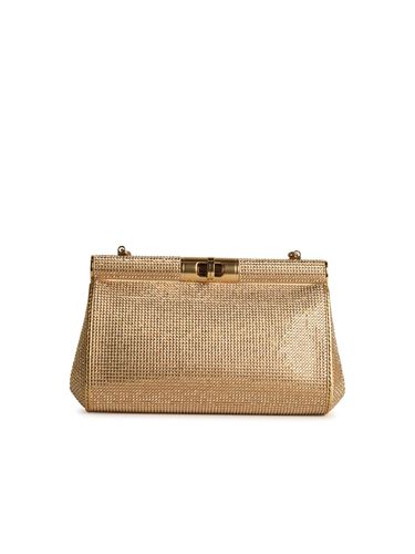 Marlene Crossbody Bag In Leather Blend - Dolce & Gabbana - Modalova