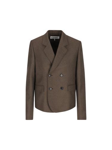 Loewe Mélange Twill Blazer - Loewe - Modalova