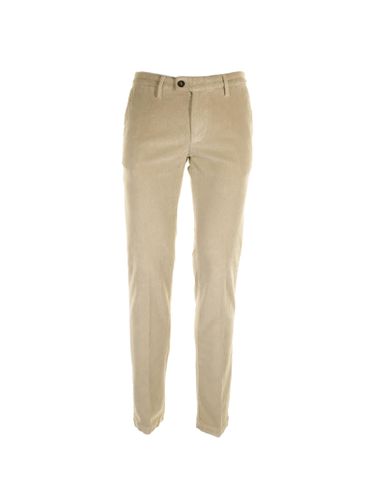 Re-HasH Mucha Beige Trousers - Re-HasH - Modalova