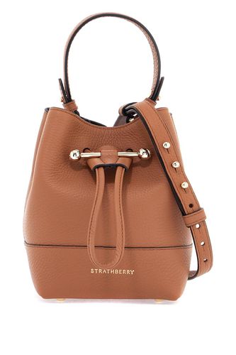 Tan Leather Bucket Bag With Adjustable Strap - Strathberry - Modalova