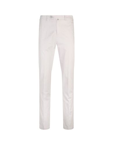 Light Stretch Cotton Tapered Trousers - Kiton - Modalova