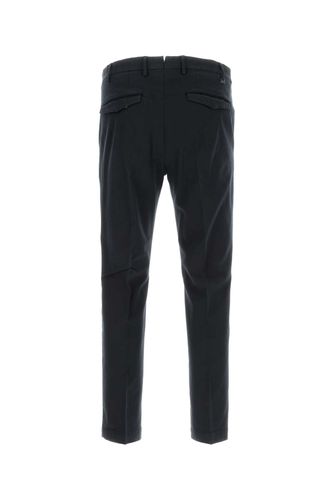 Dark Blue Stretch Cotton Blend Pant - PT Torino - Modalova