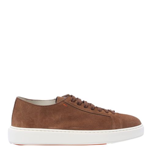 Santoni Suede Sneakers - Santoni - Modalova