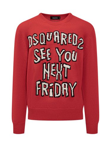 Dsquared2 Jacquard Sweater - Dsquared2 - Modalova