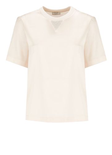 Peserico Silk And Cotton T-shirt - Peserico - Modalova