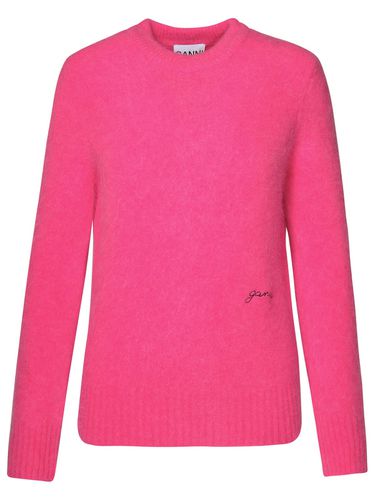 Ganni Fuchsia Alpaca Blend Sweater - Ganni - Modalova