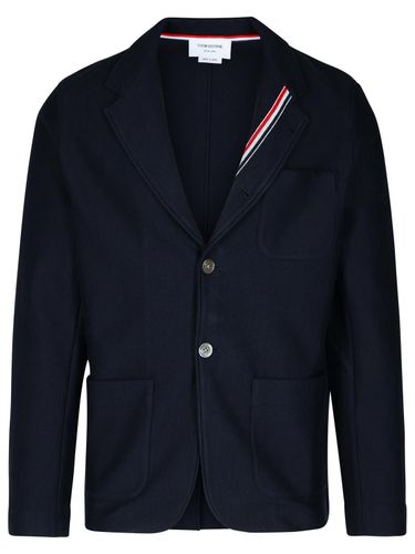 Thom Browne rwb Navy Cotton Blazer - Thom Browne - Modalova