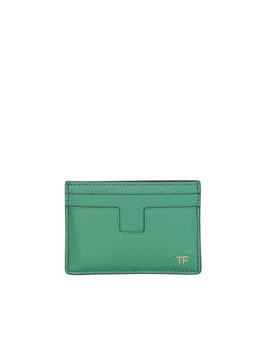 Tom Ford Green T Line Cardholder - Tom Ford - Modalova