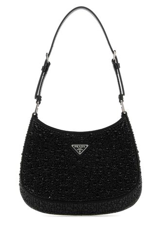 Embellished Satin Cleo Handbag - Prada - Modalova