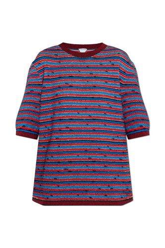 Striped Pattern Crewneck T-shirt - Bottega Veneta - Modalova