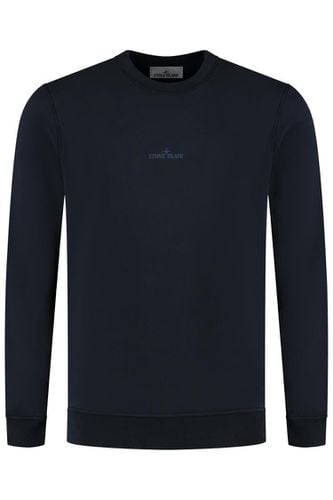 Logo-printed Crewneck Sweatshirt - Stone Island - Modalova