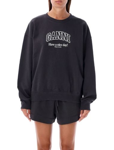 Ganni Oversized Sweatshirt - Ganni - Modalova