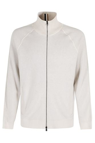 Hugo Boss Maglione In Lana Full Zip - Hugo Boss - Modalova