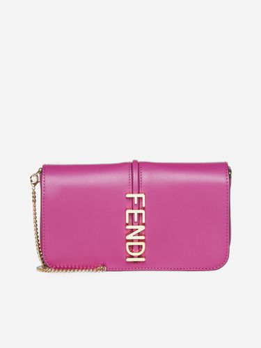 Fendi Graphy Wallet On Chain - Fendi - Modalova