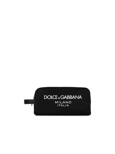 Black Nylon Beauty Case - Dolce & Gabbana - Modalova