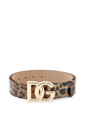 Dolce & Gabbana Leo Dg Logo Belt - Dolce & Gabbana - Modalova