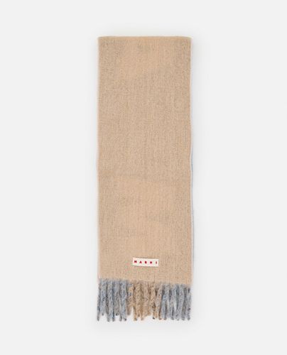 Marni Wool Logo Scarf - Marni - Modalova