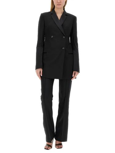 Double-breasted Tuxedo Blazer - Helmut Lang - Modalova