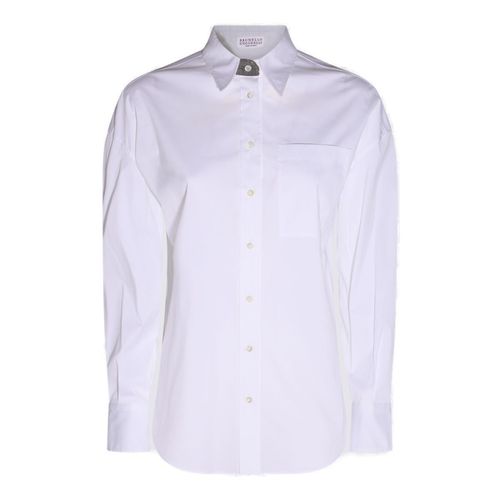 Long-sleeved Buttoned Shirt - Brunello Cucinelli - Modalova