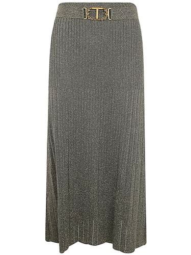 TwinSet Bicolor Skirt - TwinSet - Modalova