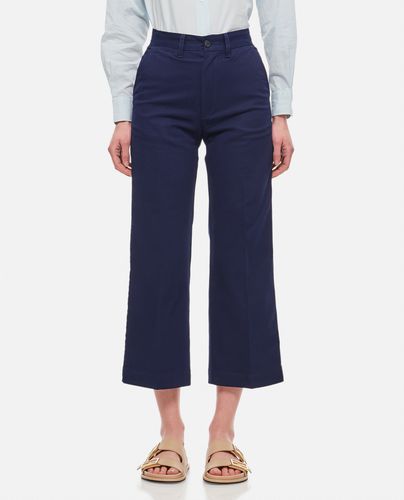 Wide Leg Chino Cropped Pants - Ralph Lauren - Modalova