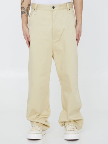 Cotton Trousers - Ami Alexandre Mattiussi - Modalova