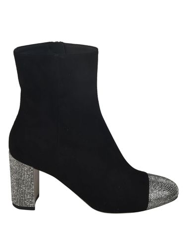 Embellished Heel Boots - René Caovilla - Modalova