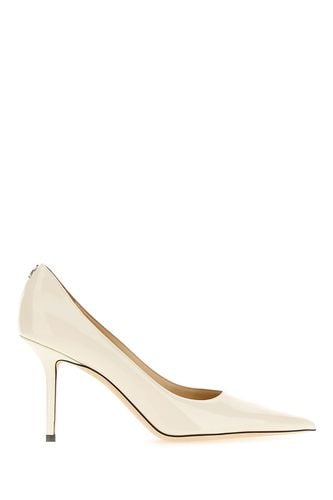 Jimmy Choo Ivory Leather Love Pumps - Jimmy Choo - Modalova