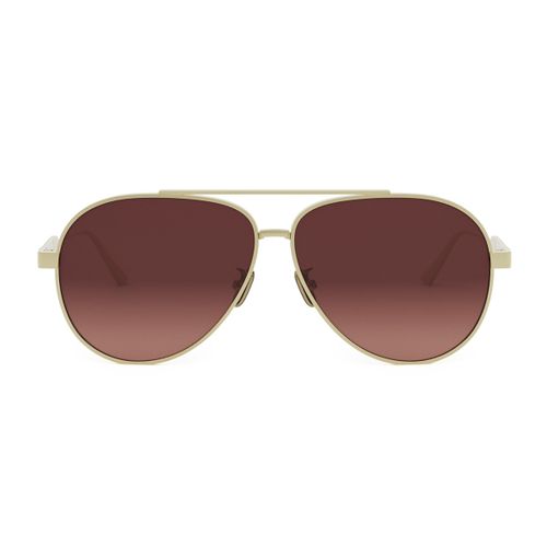 Cannage A1u B0f2 Gold Sunglasses - Dior - Modalova