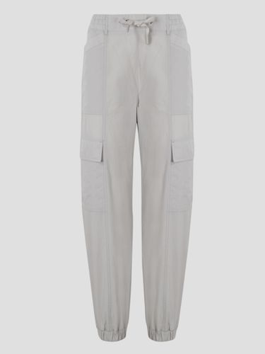 Cotton Trousers With Large Pockets - Moncler - Modalova
