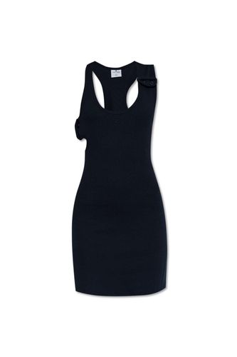 S Cut-out Detailed Ribbed Mini Dress - Courrèges - Modalova