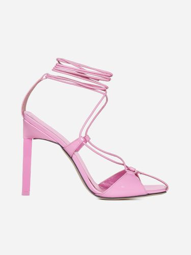 Adele Patent Leather Sandals - The Attico - Modalova